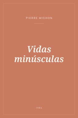 Portada de Vidas minúsculas