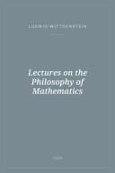 Portada de Lectures on the Philosophy of Mathematics
