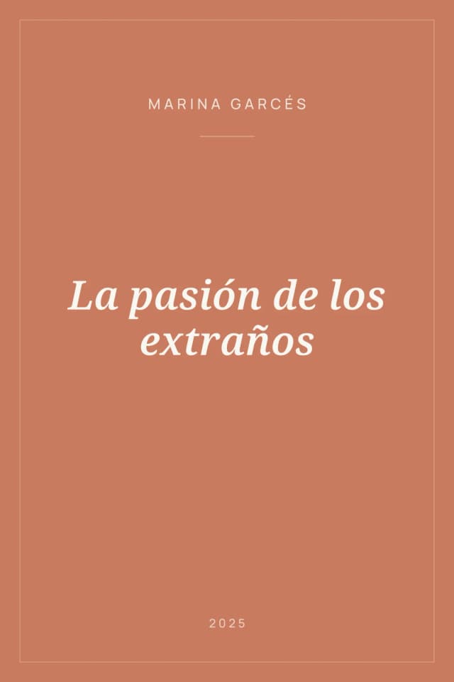 Portada de La pasión de los extraños