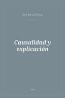 Portada de Causalidad y explicación