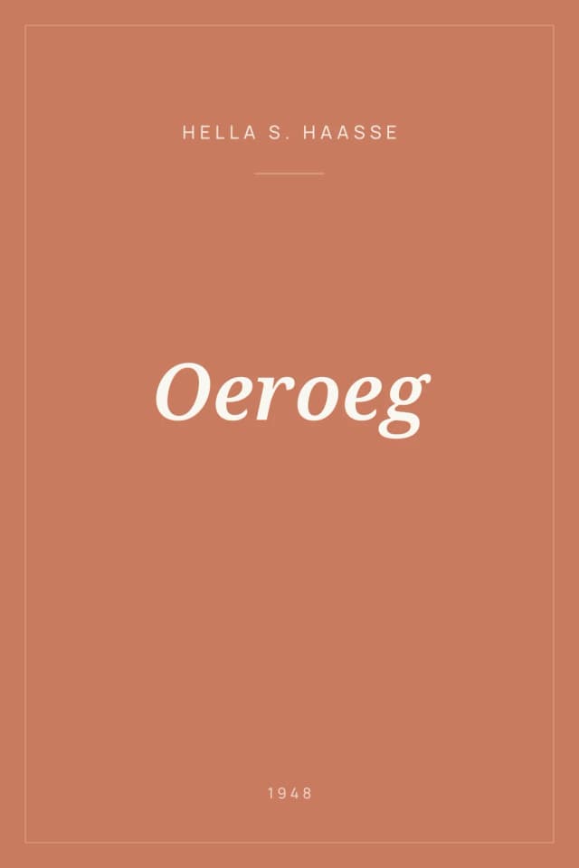 Portada de Oeroeg
