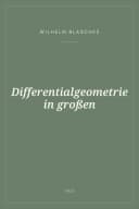 Portada de Differentialgeometrie in großen