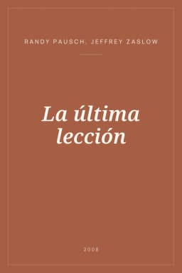Portada de La última lección