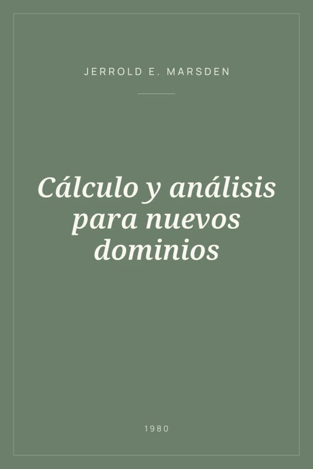 Portada de Cálculo y análisis para nuevos dominios