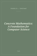 Portada de Concrete Mathematics: A Foundation for Computer Science