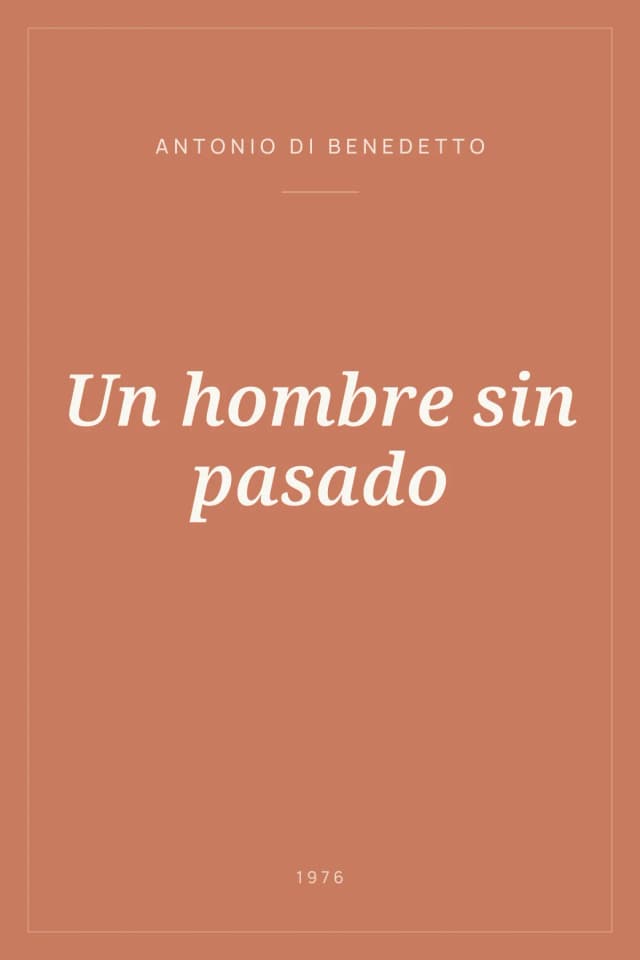Portada de Un hombre sin pasado