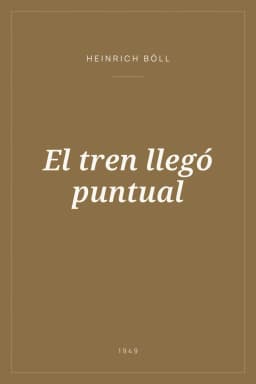 Portada de El tren llegó puntual