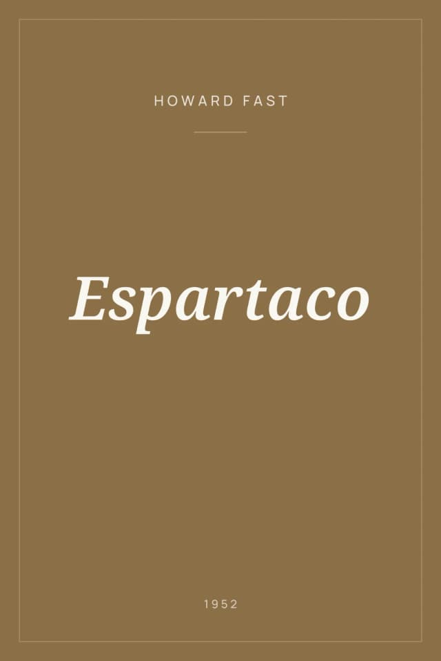 Portada de Espartaco