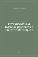 Portada de Introducción a la teoría de funciones de una variable compleja