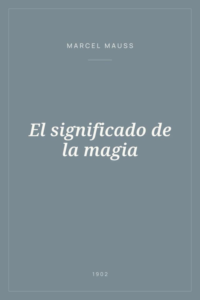 Portada de El significado de la magia