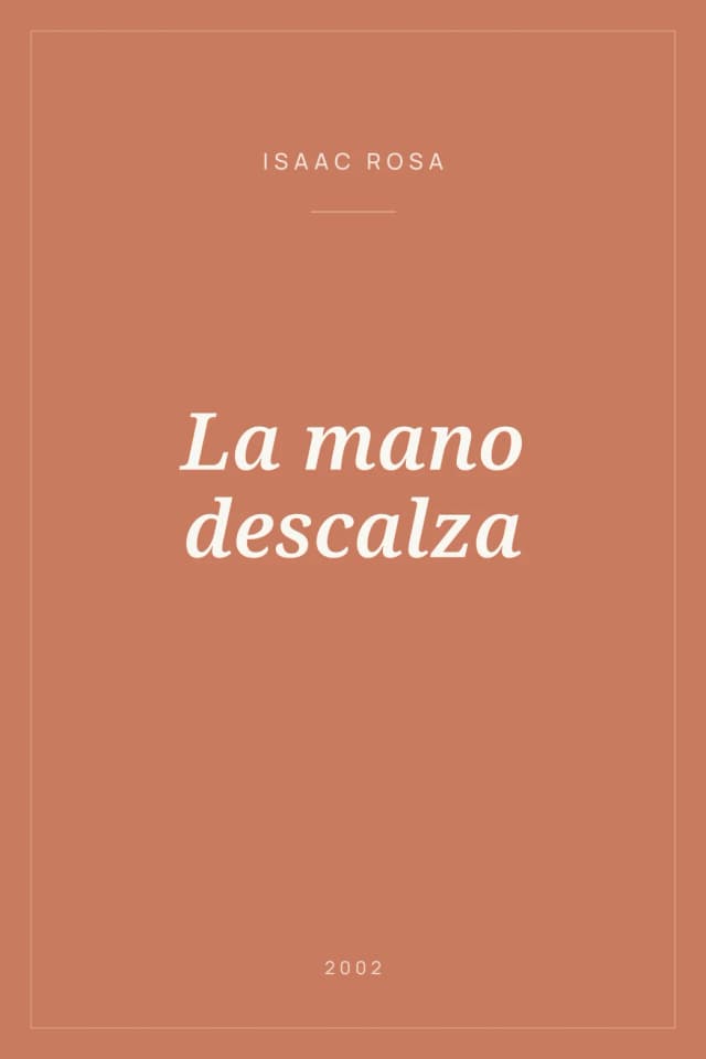 Portada de La mano descalza