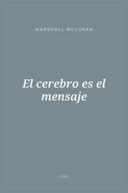 Portada de El cerebro es el mensaje