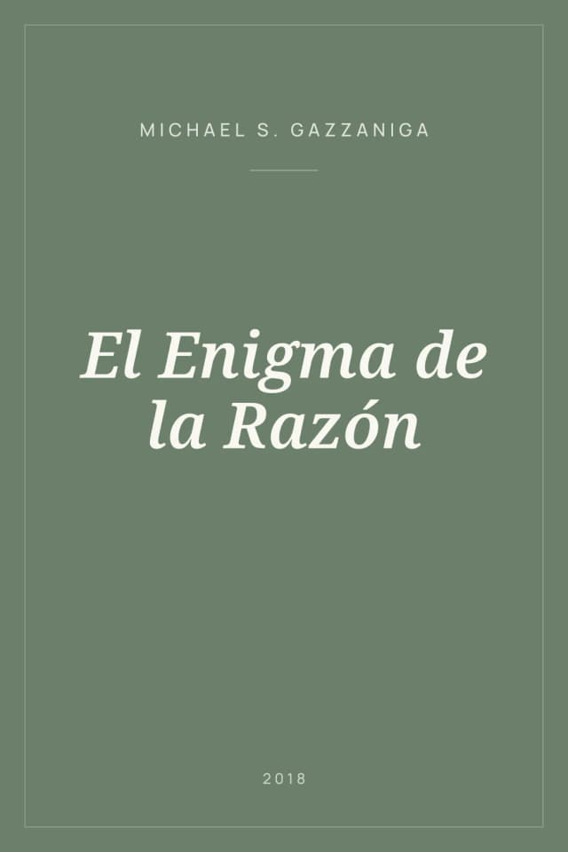 Portada de El Enigma de la Razón