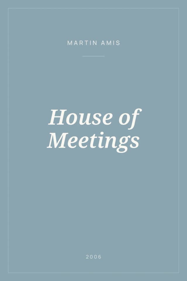 Portada de House of Meetings