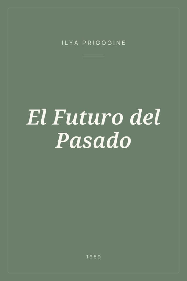 Portada de El Futuro del Pasado