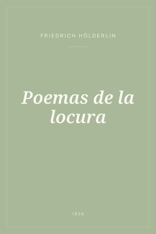 Portada de Poemas de la locura