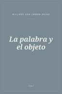 Portada de La palabra y el objeto