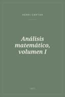 Portada de Análisis matemático, volumen I