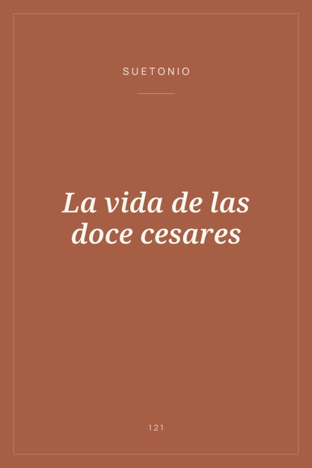 Portada de La vida de las doce cesares
