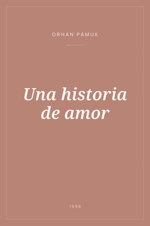 Portada de Una historia de amor
