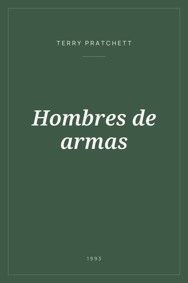 Portada de Hombres de armas