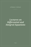 Portada de Lectures on Differential and Integral Equations