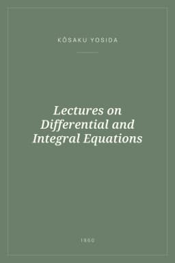 Portada de Lectures on Differential and Integral Equations