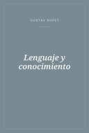Portada de Lenguaje y conocimiento
