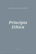 Portada de Principia Ethica
