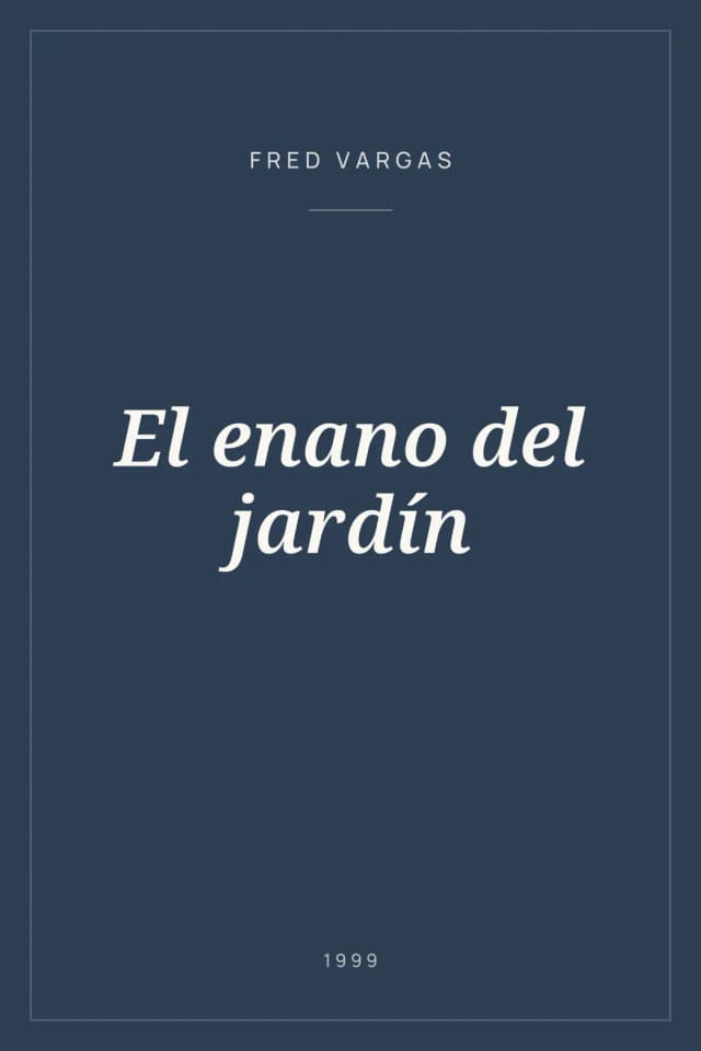 Portada de El enano del jardín