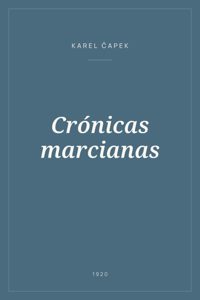 Portada de Crónicas marcianas