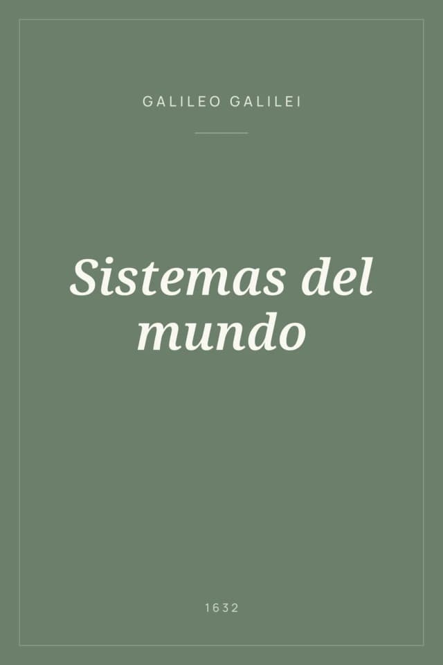 Portada de Sistemas del mundo