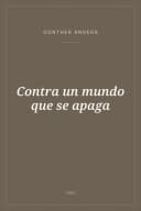 Portada de Contra un mundo que se apaga