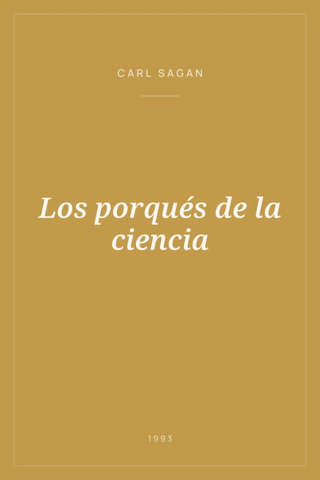 Portada de Los porqués de la ciencia