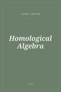 Portada de Homological Algebra