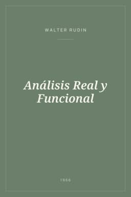 Portada de Análisis Real y Funcional