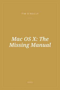 Portada de Mac OS X: The Missing Manual
