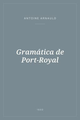 Portada de Gramática de Port-Royal