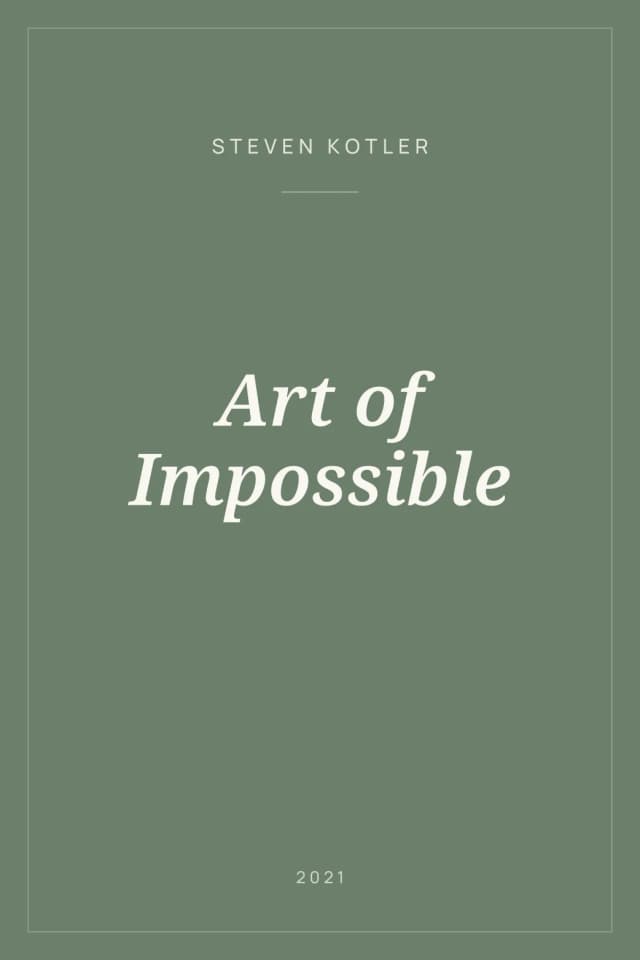 Portada de Art of Impossible