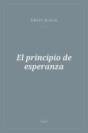 Portada de El principio de esperanza