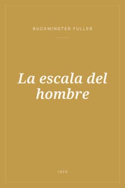 Portada de La escala del hombre
