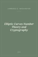 Portada de Elliptic Curves Number Theory and Cryptography