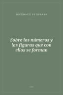 Portada de Sobre los números y las figuras que con ellos se forman