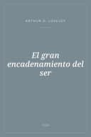 Portada de El gran encadenamiento del ser