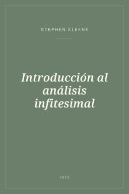 Portada de Introducción al análisis infitesimal