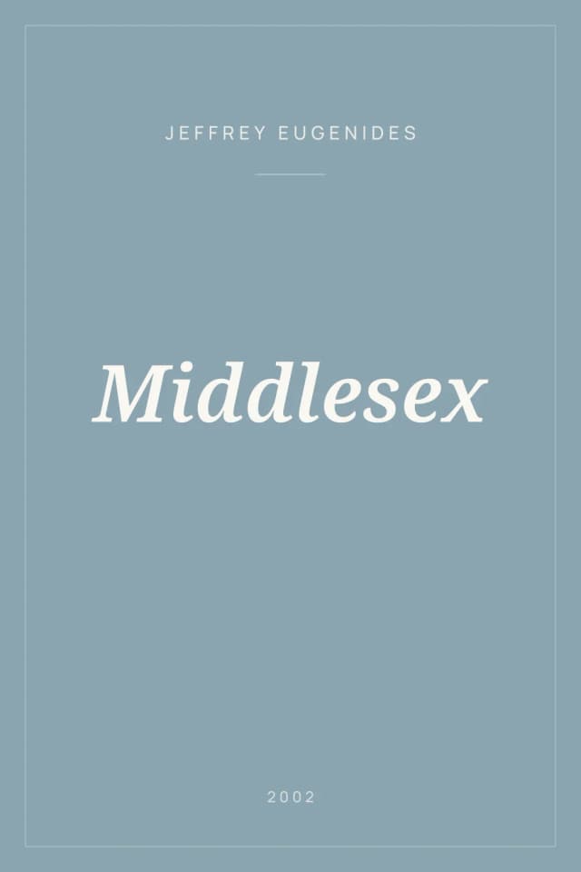 Portada de Middlesex