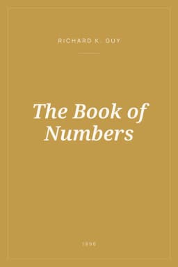 Portada de The Book of Numbers