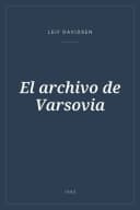 Portada de El archivo de Varsovia