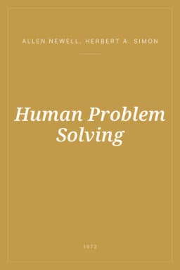 Portada de Human Problem Solving