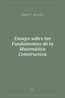 Portada de Ensayo sobre los Fundamentos de la Matemática Constructiva